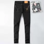 versace jeans 2020 pas cher slim trousers noir p5021424
